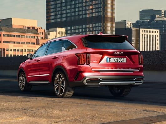 Listwa tylnego zderzaka, satynowy chrom, Kia Sorento, Sorento HEV / PHEV