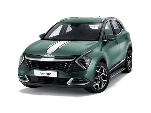 Naklejki ozdobne, biało-czarne, Kia Sportage, Sportage GT-line, Sportage HEV / PHEV, Sportage HEV / PHEV GT-line