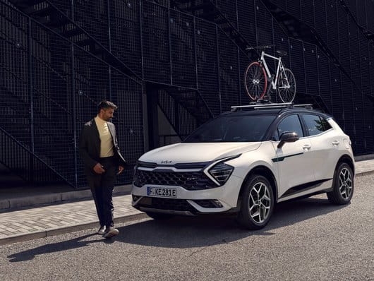 Belki dachowe aluminiowe, Kia Sportage, Sportage GT-line, Sportage HEV / PHEV, Sportage HEV / PHEV GT-line