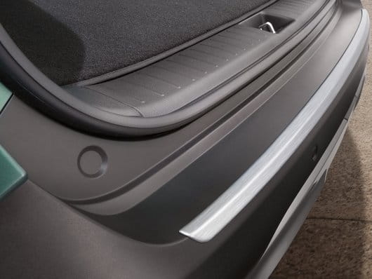 Listwa tylnego zderzaka, szczotkowane aluminium, Kia Sportage, Sportage GT-line, Sportage HEV / PHEV, Sportage HEV / PHEV GT-line