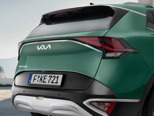 Listwa ozdobna klapy bagażnika, chrom, Kia Sportage, Sportage GT-line, Sportage HEV / PHEV, Sportage HEV / PHEV GT-line