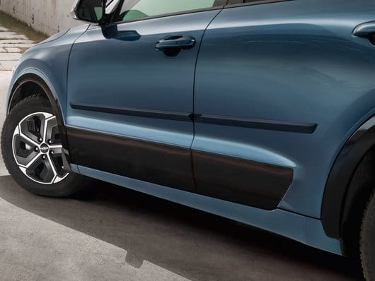 Listwy ochronne drzwi, czarne, Kia Niro EV, Niro PHEV / HEV