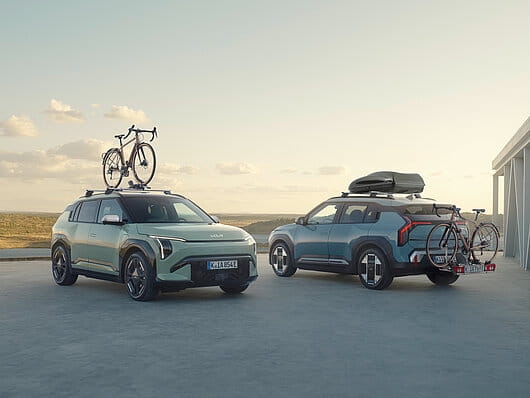 Belki dachowe aluminiowe, Kia EV3, EV3 GT-line