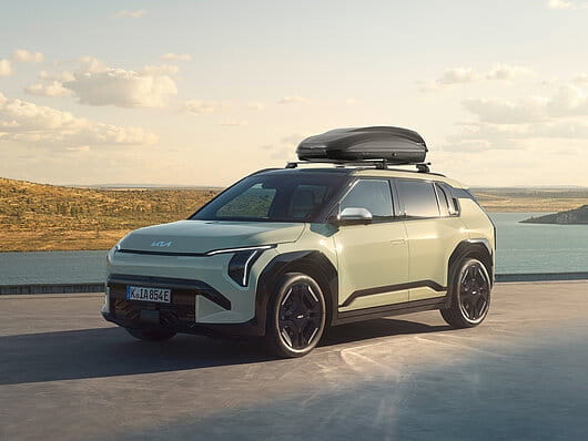 Belki dachowe aluminiowe, Kia EV3, EV3 GT-line