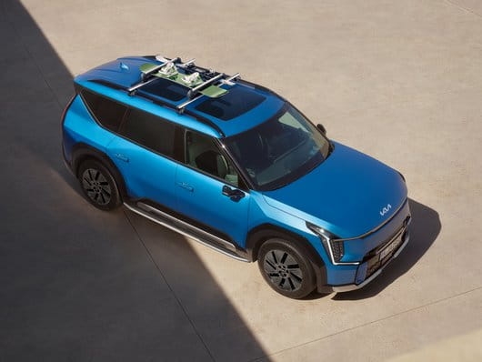 Belki dachowe aluminiowe, Kia EV9 GT-line