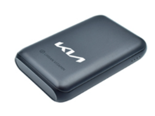 Power bank 10000 mAh, czarny, Kia