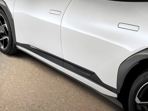 Listwy boczne, piano black, Kia EV4, EV4 Fastback