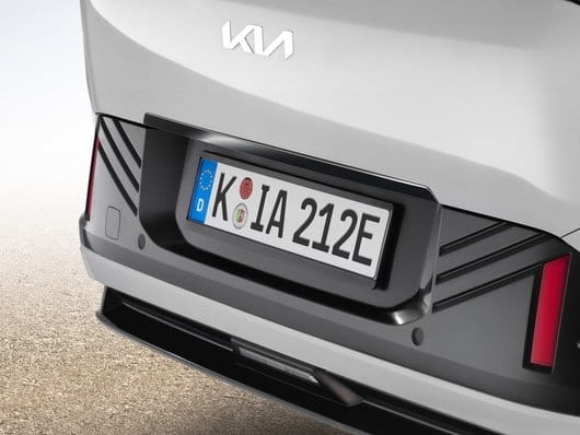 Listwa ozdobna klapy bagażnika, piano black, Kia EV4, EV4 GT-line