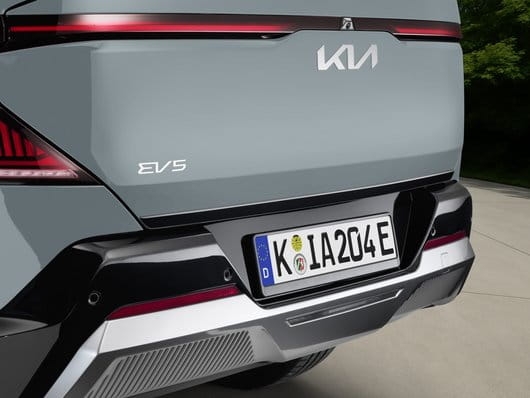 Listwa ozdobna klapy bagażnika, piano black, Kia EV5, EV5 GT-line