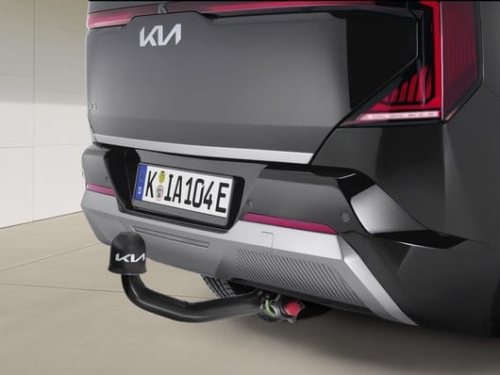 Listwa ozdobna klapy bagażnika, szczotkowane aluminium, Kia EV5, EV5 GT-line