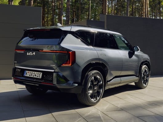 Nakładki lusterek, szczotkowane aluminium, Kia EV5, EV5 GT-line