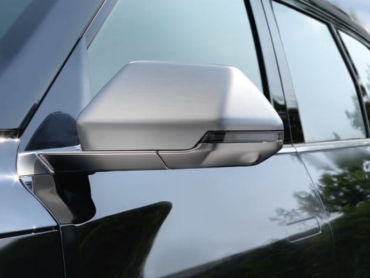 Nakładki lusterek, szczotkowane aluminium, Kia EV5, EV5 GT-line