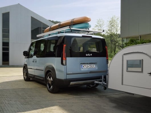 Hak holowniczy wypinany, Kia, PV5 Passenger