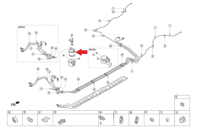 Filtr paliwa, Kia Rio, Stonic YB Diesel 31922H8900