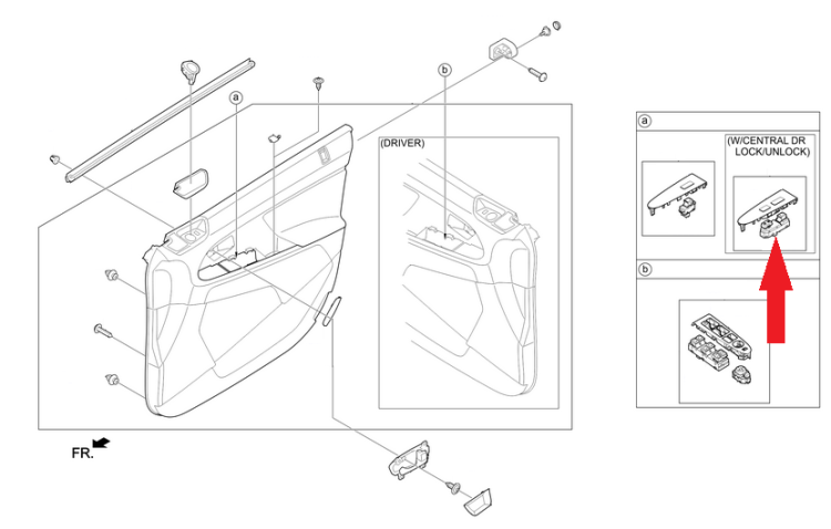 Panel sterowania szybami prawy przód, Kia Sportage 935763W100