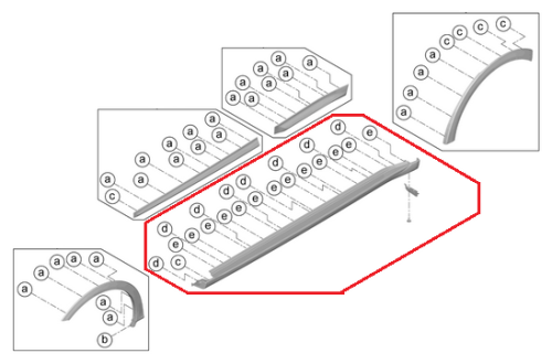 Listwa progu, lewa, Kia XCeed