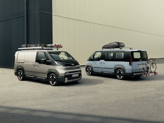 Belki dachowe aluminiowe, Kia PV5 Passenger, PV5 Cargo