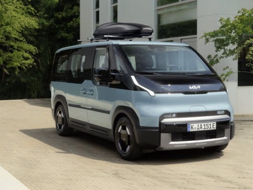 Listwy drzwi bocznych, metaliczny szary, Kia PV5 Passenger, PV5 Cargo