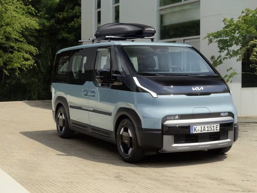 Listwy drzwi bocznych, metaliczny szary, Kia PV5 Passenger, PV5 Cargo