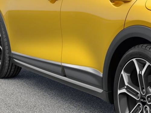 Listwy ozdobne drzwi, szczotkowana stal, Kia XCeed, XCeed PHEV