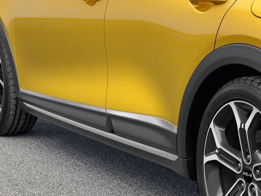 Listwy ozdobne drzwi, szczotkowana stal, Kia XCeed, XCeed PHEV