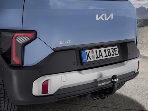 Listwa ozdobna klapy bagażnika, piano black, Kia EV2, EV2 GT-line