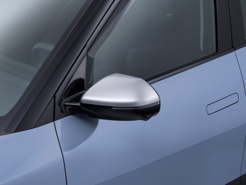 Nakładki lusterek, szczotkowane aluminium, Kia EV2, EV2 GT-line