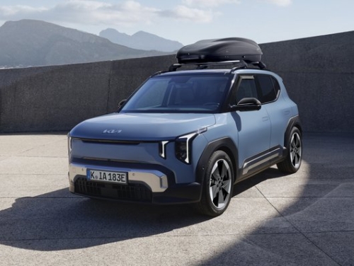 Nakładki lusterek, piano black, Kia EV2, EV2 GT-line