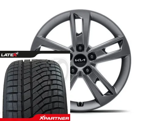 Koła zimowe Kia K4 17" Amsa Graphite Falken