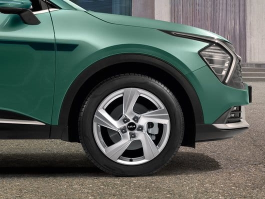 Felga aluminiowa 18" "Muan", srebrna, Kia Sportage, Sportage GT-line, Sportage HEV, Sportage HEV GT-line