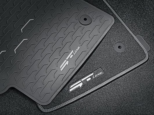 Dywaniki gumowe z logo "GT-line", Kia EV6 GT-line