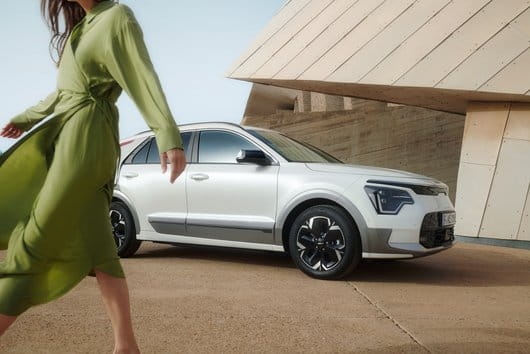 Listwy boczne, czarny połysk, Kia Niro EV, Niro HEV / PHEV