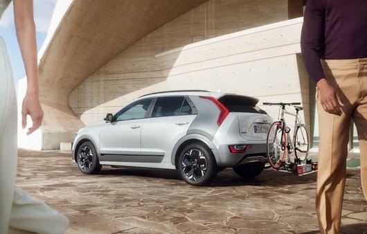 Listwy boczne, czarny połysk, Kia Niro EV, Niro HEV / PHEV
