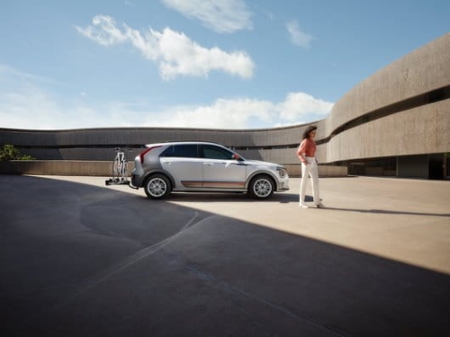 Listwy boczne, orange delight, Kia Niro EV, Niro HEV / PHEV