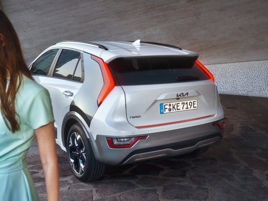 Listwa ozdobna klapy bagażnika, orange deligh, Kia Niro EV, Niro PHEV / HEV