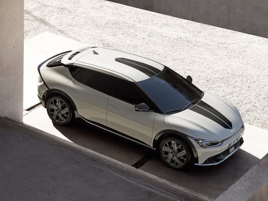 Naklejki ozdobne, czarny połysk, Kia EV6, EV6 GT-line / GT