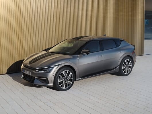 Naklejki ozdobne, czarny połysk, Kia EV6, EV6 GT-line / GT