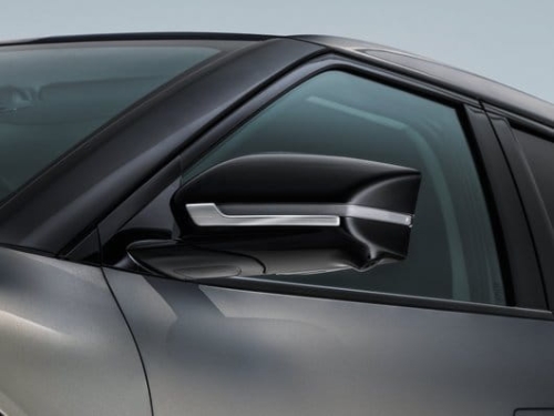 Nakładki lusterek, szczotkowane aluminium, Kia EV6, EV6 GT-line / GT