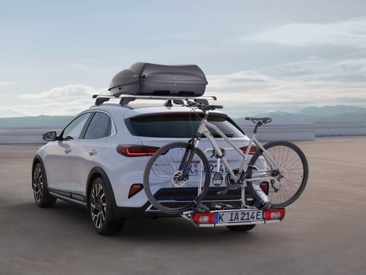 Bagażnik rowerowy na hak holowniczy, Kia